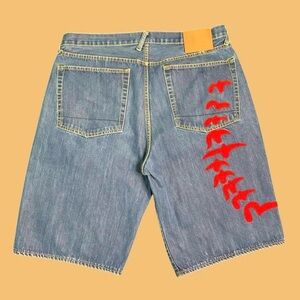 Evisu Jean shorts